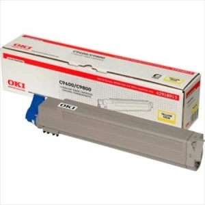 OKI 42918913 Yellow Laser Toner Ink Cartridge