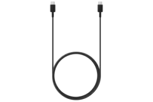 Samsung USB-C to C 1.8m Cable (3A) in Black (EP-DX310JBEGEU)