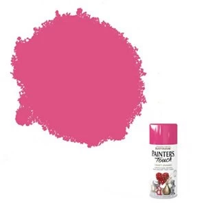 Rust-Oleum Painter's touch Blossom pink Gloss Multi-surface Decorative spray Paint 150ml