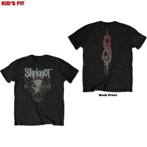 Slipknot - Infected Goat Kids 3 - 4 Years T-Shirt - Black