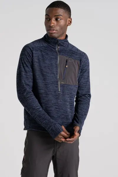 Recycled 'Tarbert' Half Zip Fleece