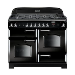 Rangemaster CLA110DFFBLC 116780 110cm CLASSIC DF Range Cooker BlackChrome