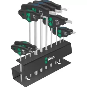 Wera 10 Piece Bicycle T Handle Hex and Torx Key Set