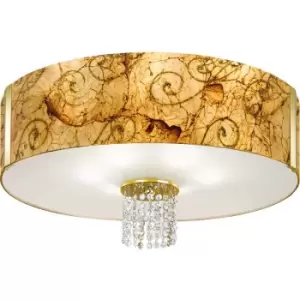 14kolarz - EMOZIONE 24 Carat Gold Ceiling Light 6 bulbs, 60W