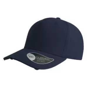 Atlantis Cargo Weathered Visor 5 Panel Cap (One Size) (Navy)