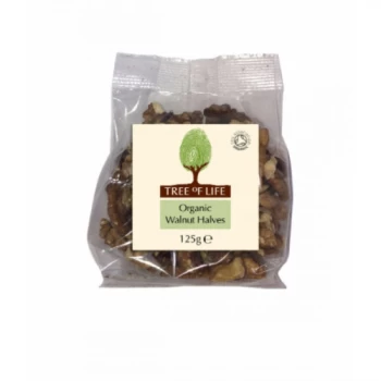 Tree of Life Organic Walnuts - Halves - 125g x 6