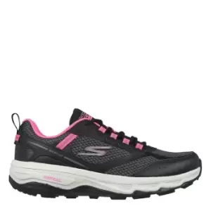 Skechers Running Mesh Shoe W Leather - Black