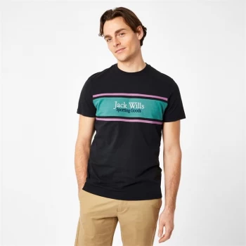 Jack Wills Alderson T-Shirt - Black