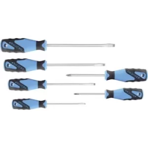 Gedore Workshop Screwdriver set 6 Piece Slot, Pozidriv