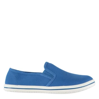 Slazenger Slip On Junior Canvas Shoes - Blue