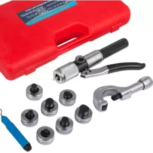 VEVOR CT-300-A Hydraulic Tube Expander, 7 Lever HVAC Swaging Tool Kit 3/8 to 1-1/8inch, Hydraulic Copper Tube Expander Tool with Tube Cutter and