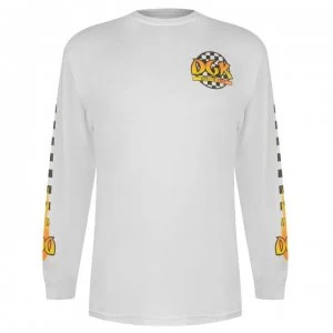 DGK DGK Long Sleeve T Shirt - Ghetto Fire