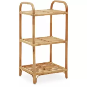 Mataram Natural Rattan Shelf Unit - Premier Housewares