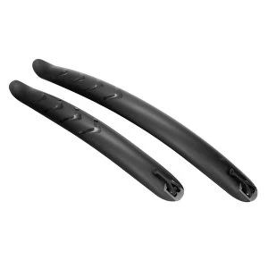 ETC Clip On QR Road Mudguards 700c Black