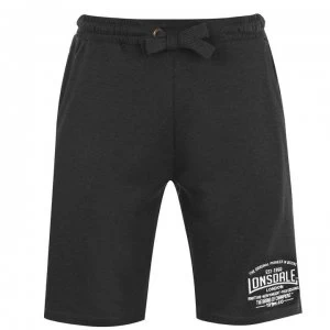 Lonsdale Box Lightweight Shorts Mens - Charcoal M