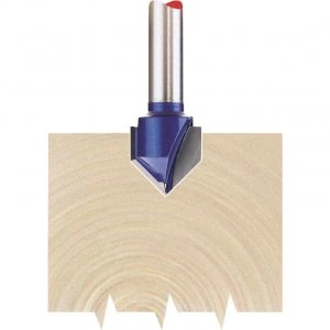 Draper V Groove Router Cutter 12.7mm 12.7mm 1/4"