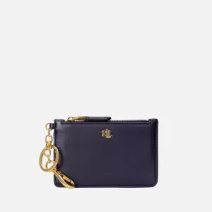 Lauren Ralph Lauren Womens Zip Card Case-Small - French Navy