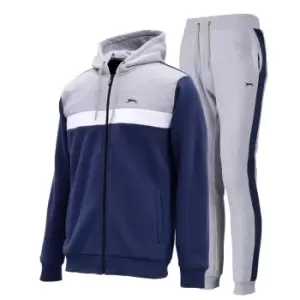 Slazenger Full Zip Tracksuit Mens - Grey