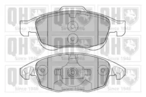 Quinton Hazell Front Axle Brake Pad Set BP1561