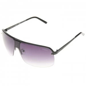 Guess Shield Sunglasses - Black/Grey