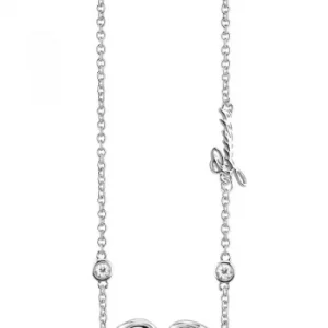 Ladies Guess Silver Plated Grace Necklace