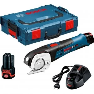 Bosch GUS 12 V-LI 12v Cordless Universal Shears 2 x 2ah Li-ion Charger Case