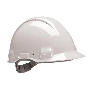 3M Peltor Safety Helmet White UV Stabilised ABS G3000