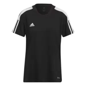 adidas Tiro Jersey Womens - Black