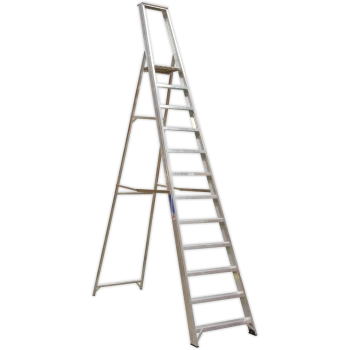 Sealey Industrial Aluminium Step Ladder 12