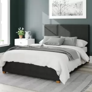 Aspire Garland Weave Kingsize Ottoman Bedframe - Ebony