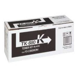 Kyocera TK880K Black Laser Toner Ink Cartridge