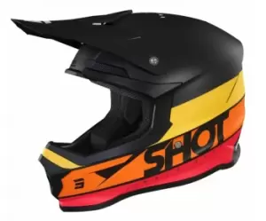 SHOT Furious Story Orange Matt Offroad Helmet S