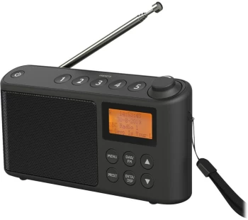 I-BOX Spectrum Portable DAB Radio - Black