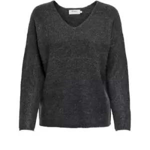 Only V Neck Jumper Womens - Grey