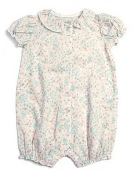 Mamas & Papas Printed Shortie Romper Baby Girls