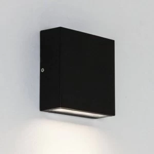 LED 3 Light Outdoor Wall Light Black IP54