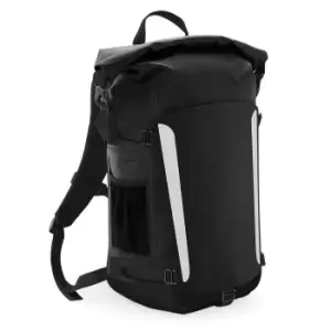 Quadra Submerge 25 Litre Waterproof Backpack/Rucksack (One Size) (Black)