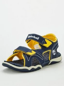 Timberland Boys Adventure Seeker Sandals - Navy/Yellow, Size 11 Younger