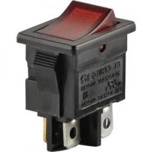 Toggle switch 250 V AC 6 A 2 x OffOn SCI R13 73C