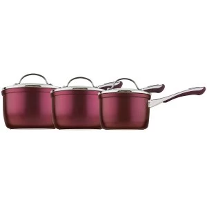 Prestige Prism Purple Cookware Set - 3 Piece