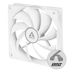 ARCTIC F12 PWM PST (White) 120 mm PWM PST Case Fan