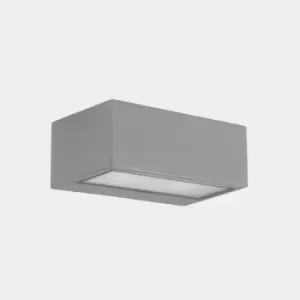 Nemesis Outdoor LED Up Down Light Grey, Opal IP65 17.5W 2700K