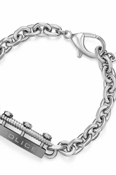 Police Jewellery Gents Police Bolt Bracelet PEAGB2211214