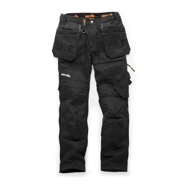 Scruffs Womens Trade Flex Holster Trousers Black - 6S