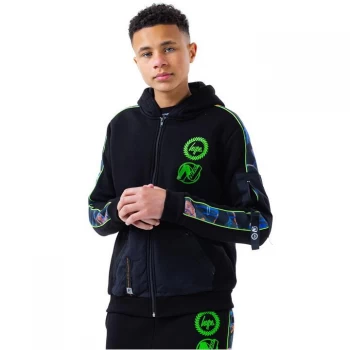 Hype Hype x Nerf Heat Camo Kids Zip Hoodie - Black