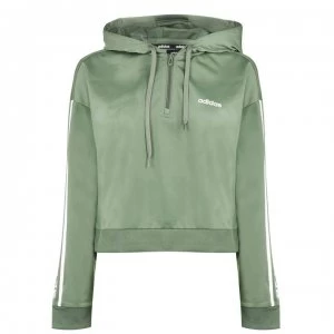 adidas C90 Crop Hoodie Womens - Legacy Green