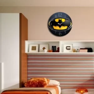 MSCO-11 Multicolor Batman Decorative MDF Clock