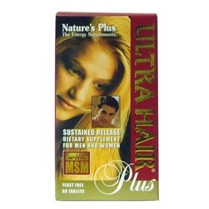 Natures Plus Ultra Hair Plus Sustained Release Tablets 60 Tabs