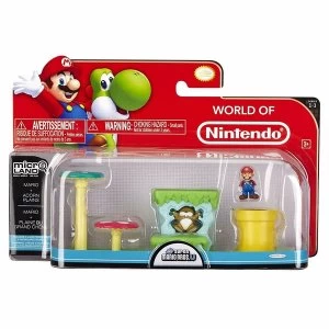 Mario Acorn Plains (Super Mario Bros) Microland Action Figure