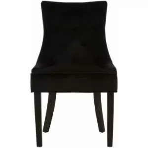 Premier Housewares - Daxton Black Dining Chair